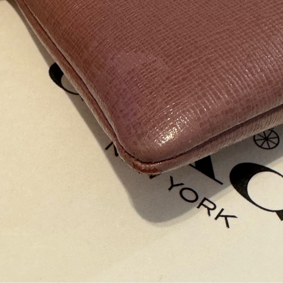 COACH - Mauve / Pink Small Wristlet / Wallet - Picture 9 of 12